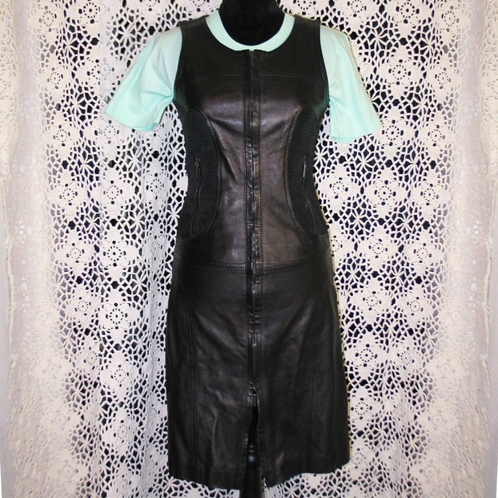 Hugo Boss Authentic Leather dress D0050
